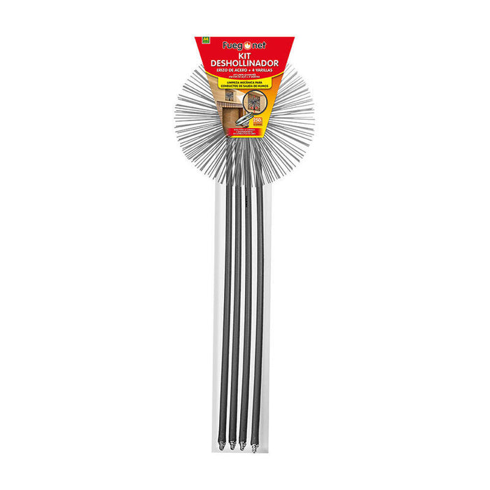 Kit Deshollinador Acero Ø250mm - Fuegonet Masso