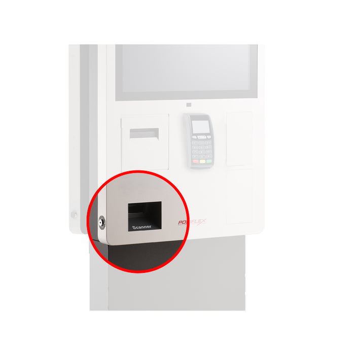 Kit Lector De Códigos De Barras 2d & Ocr Para Terminales Kiosko Posiflex Jk Series Cachet