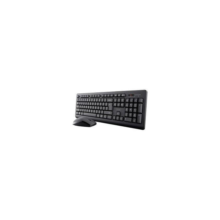 (Km0) Teclado Y Mouse Trust Wireless Primo Receptor Usb 25433 Cash30