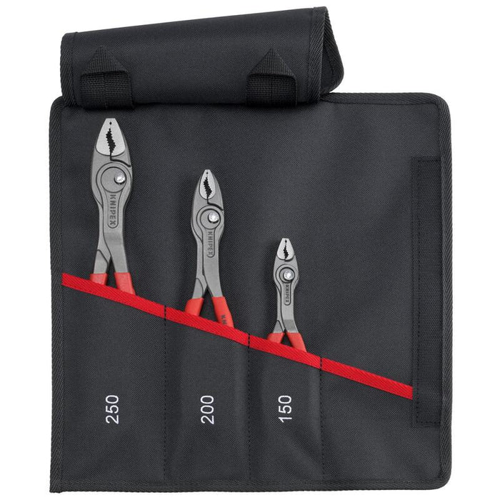 Knipex Twingrip Frontgreifzange-Set 3-Teilig In Rolltasche