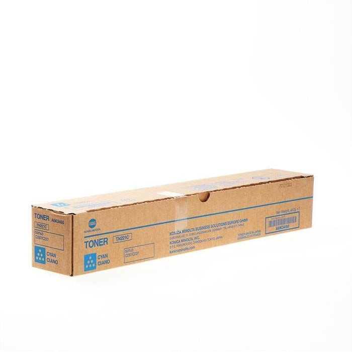 Konica-Minolta Toner Cian Bizhub C 227 - Tn221c
