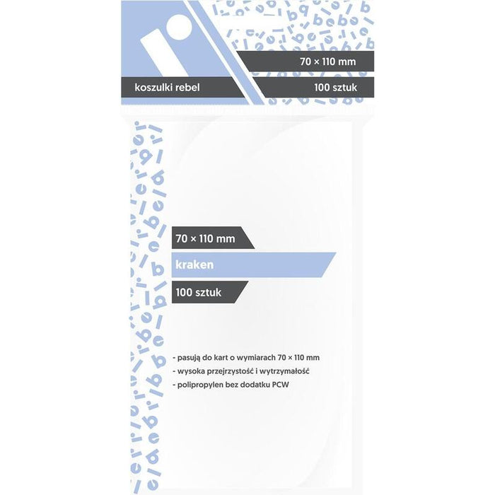 Koszulki 70x110 Mm Kraken 100 Sztuk