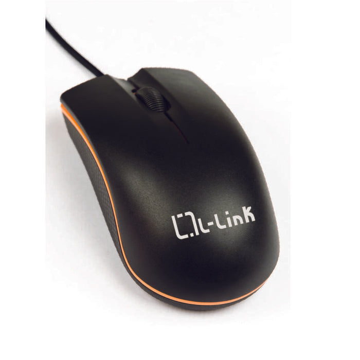 L-Link Raton Optico Usb Ll - 2081 Negro