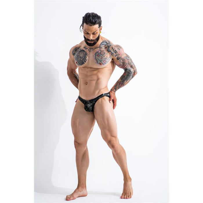 L4ce01 Slip Con Encaje Talla (Interno):S