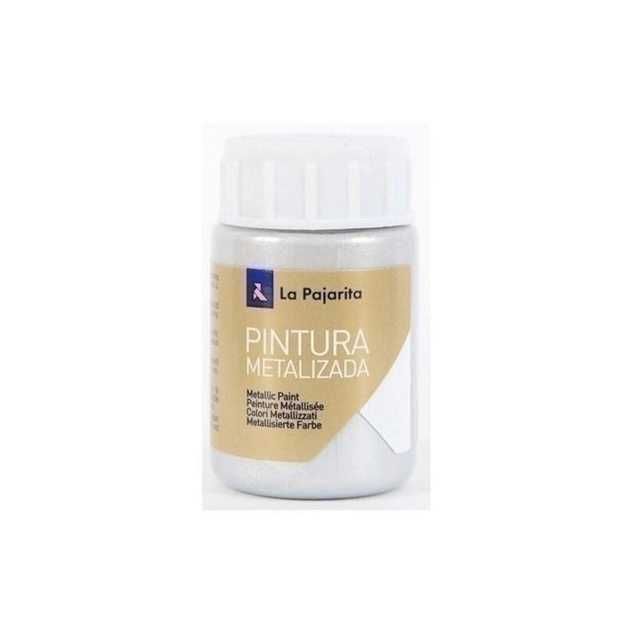 La Pajarita Pintura Metalizada Me-01 35ml Plata