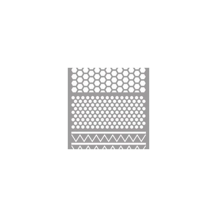 La Pajarita Stencil St-14 Plantilla Decorativa Modelo Textures