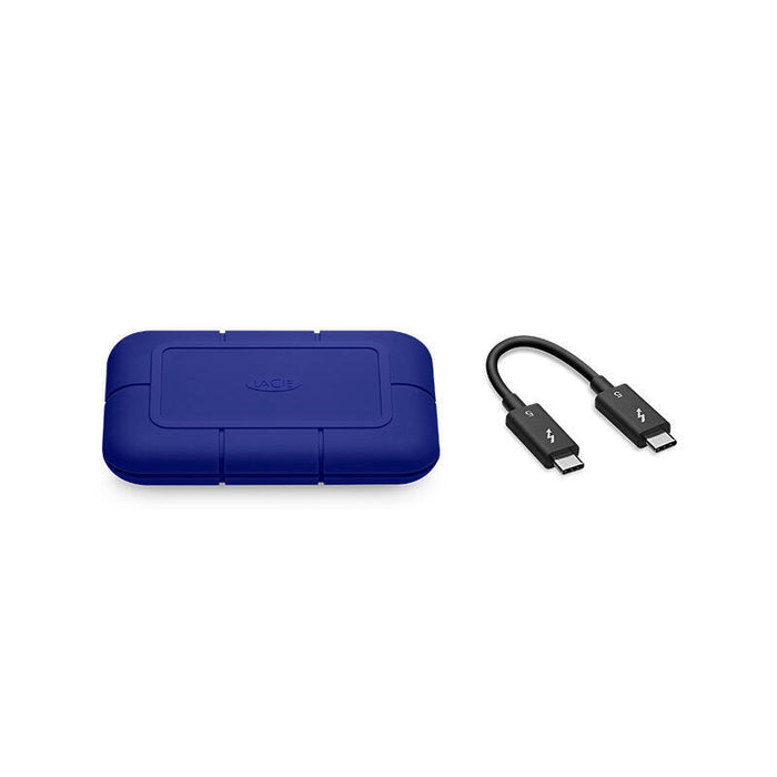 Lacie Pro5 Stna2000400 Ssd 2 Tb Resistente Externo (Portátil) Thunderbolt 5 (Usb-C Conector) Azul Con Seagate Rescue Data Recovery