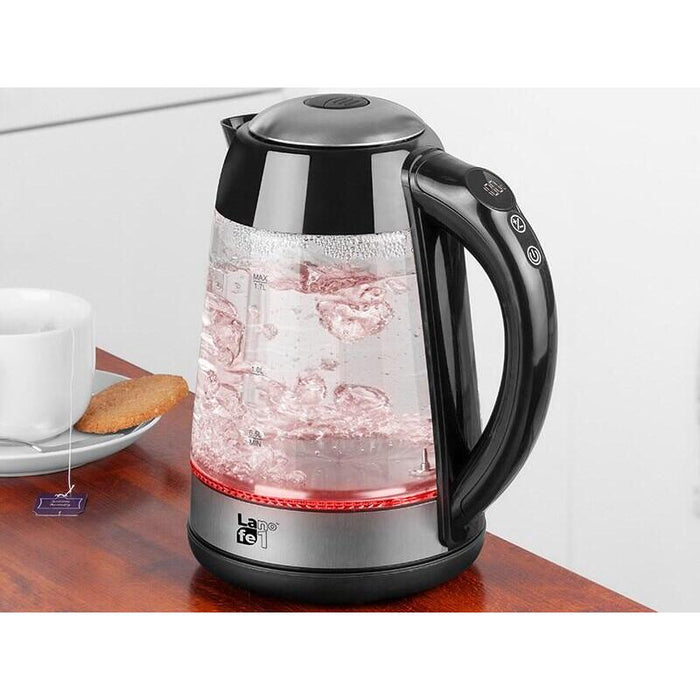 Lafe Ceg015 Tetera Eléctrica 1,7 L 2200 W Transparente