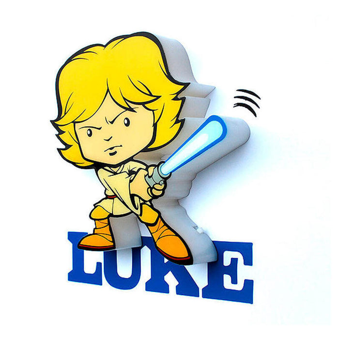 Lampara 3d Light Fx Mini Luke Skywalker Star Wars