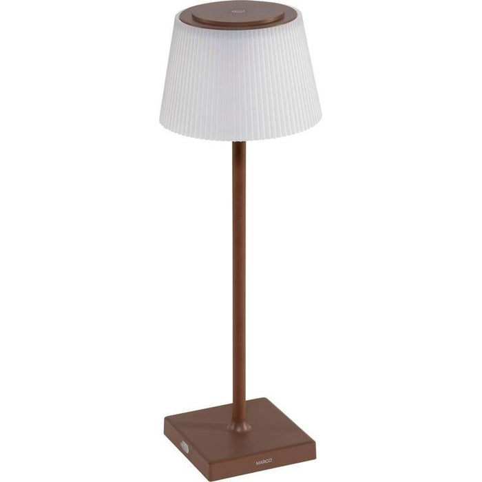 Lámpara De Mesa Led Century Margo Corten 4w 3000k Dim. Ip54