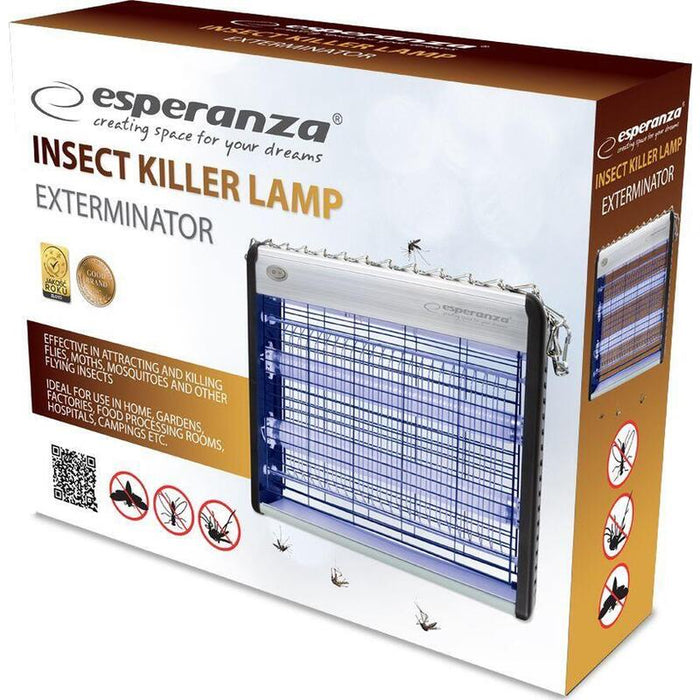 Lámpara Exterminador Insectos Esperanza Ehq003