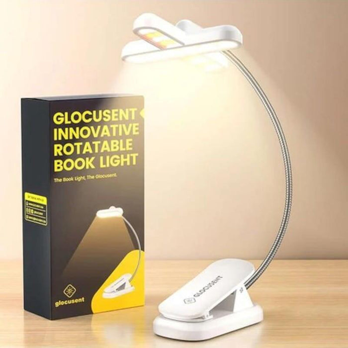 Lámpara Inalámbrica Glocusent Glcsnta2401 Clip Adaptable Usb Tipo-C 1000mah Blanco