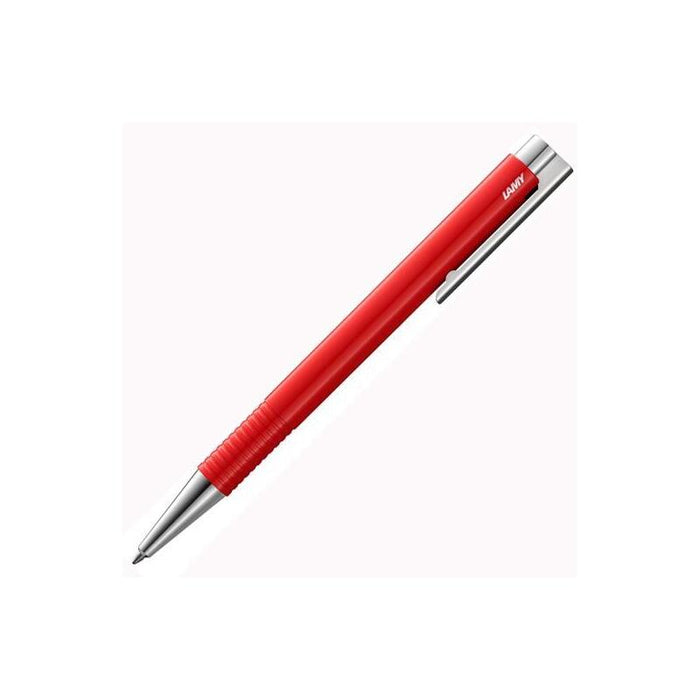 Lamy Bolígrafo Logo M+ Red Punta B Plástico Rojo Y Acero Pulido