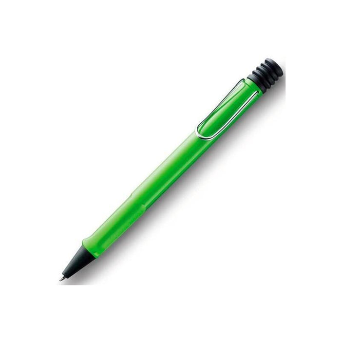 Lamy Bolígrafo Safari Green 213m Punta Media Tinta Azul Recargable Color Verde En Estuche