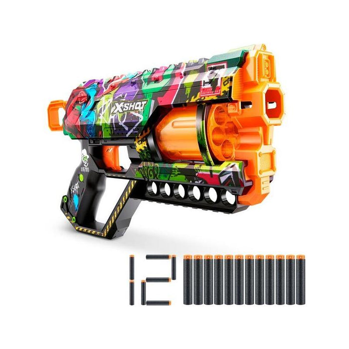 Lanzador Zuru X-Shot - Griefer Graffiti, Dart Blaster 36561g