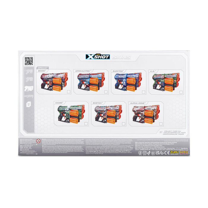 Lanzador Zuru X-Shot Skins - Dread Camo, Dart Blaster 36517d