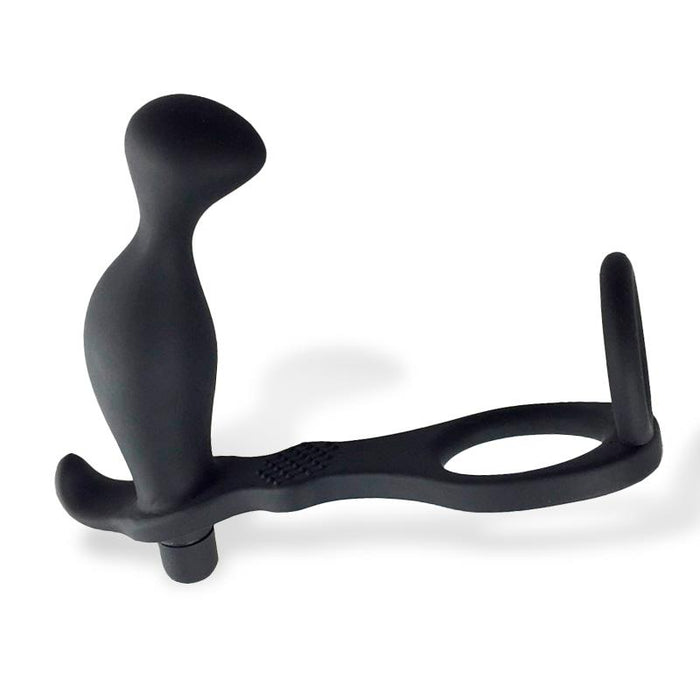 Larimar Plug Anal Con Vibración Y Anillo Para Pene Y Testículos