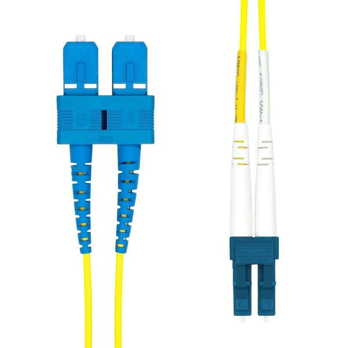 Lc-Sc Upc Os2 Duplex Sm Fiber - Cable 12m - Warranty: 360m
