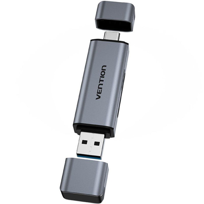 Lector De Tarjetas Externo Vention Cllh0 Usb 3.0 Usb Tipo-C