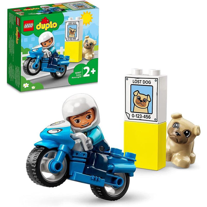 Lego 10967 Duplo Moto De Policia
