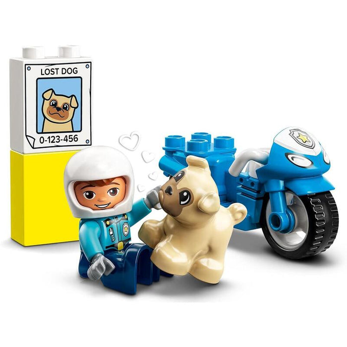 Lego 10967 Duplo Moto De Policia
