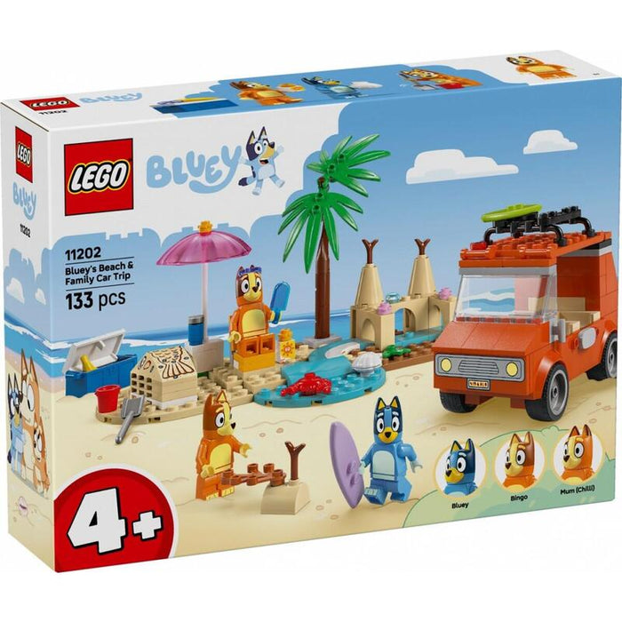 Lego 11202 Azul - Excursión En La Playa De Blueys, Juguetes De Construcción 11202