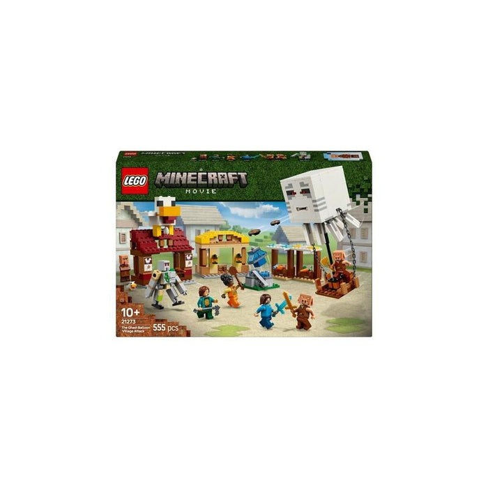 Lego 21273 Minecraft Ghast Balloon Attack, Juguete De Construcción   21273