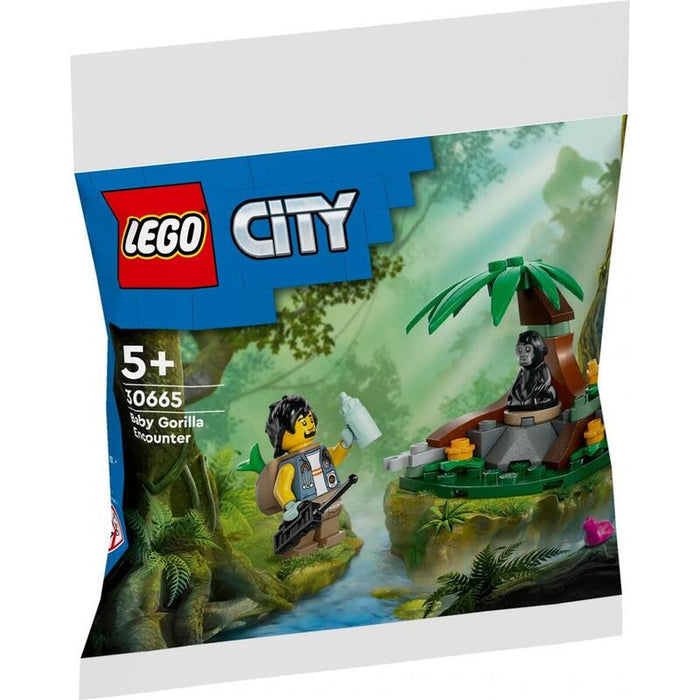 Lego 30665 City Explorador De La Selva Con Bebé Gorila 30665
