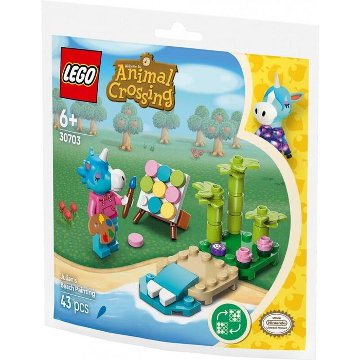 Lego 30703 Animal Crossing: Pintura En La Playa De Jimmy