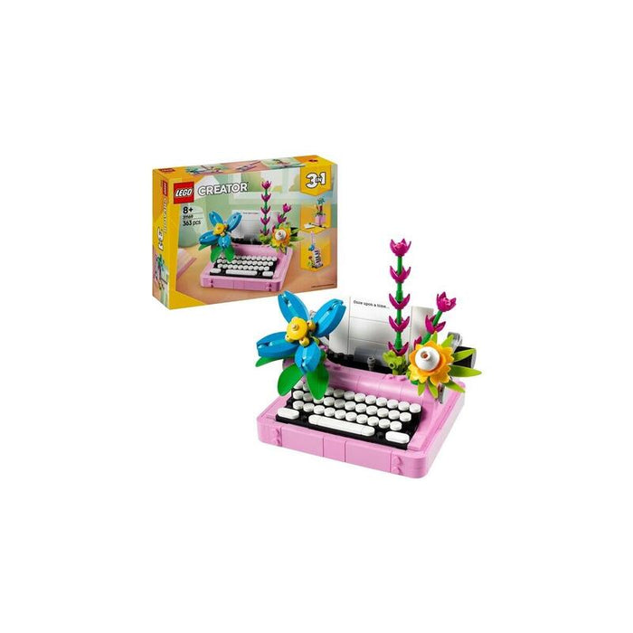 Lego 31169 Creator Máquina De Escribir 3 En 1 Con Flores   31169