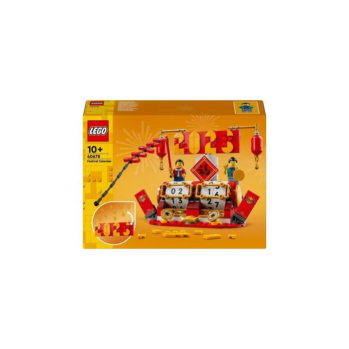 Lego 40678 Juguete De Construcción Icónico Calendario Navideño   40678