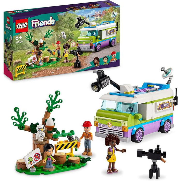 Lego 41749 Friends Unidad Móvil De Noticias