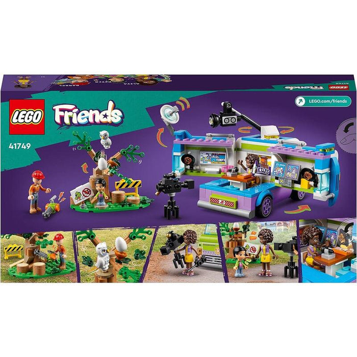 Lego 41749 Friends Unidad Móvil De Noticias