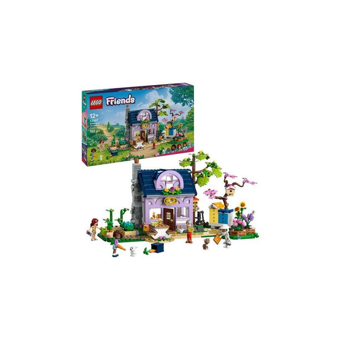 Lego 42669 Friends Juguete De Construcción Casa Del Apicultor Y Jardín De Flores   42669