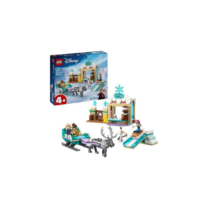 Lego 43256 Disney Princess Anna: Aventura En Trineo, Juguete De Construcción   43256