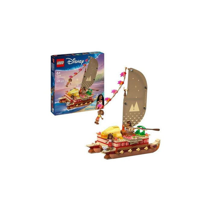 Lego 43270 Disney Princess Balsa De Aventuras De Moana, Juguete De Construcción   43270