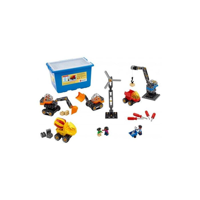 Lego 45002 Camiones De Obra Y Grúa Con Bola De Demolición