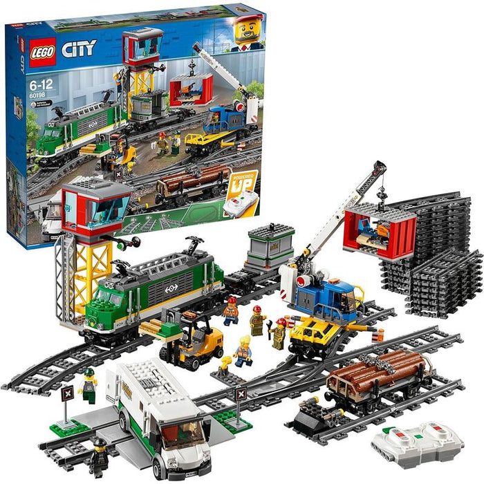 Lego 60198 City Tren De Mercancías
