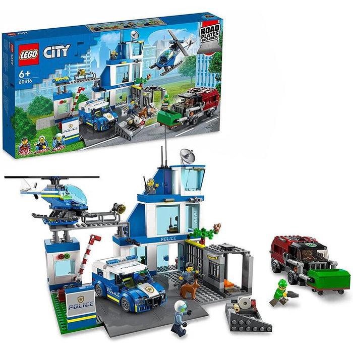 Lego 60316 Comisaría De Policía De La Ciudad