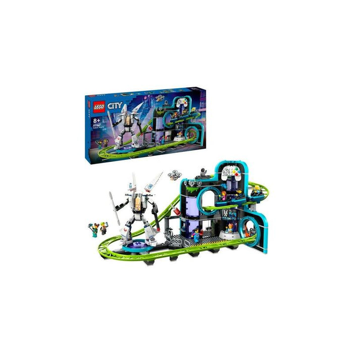 Lego 60421 City Robot Mech Montaña Rusa 60421