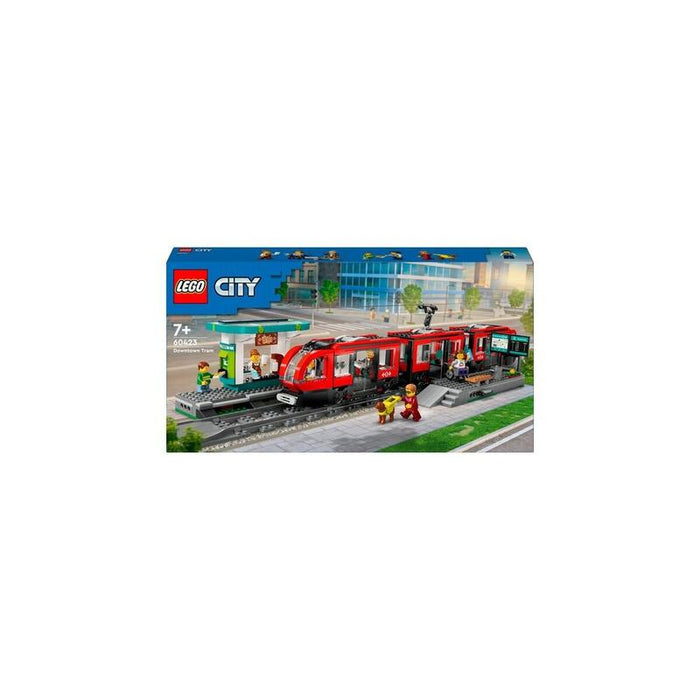 Lego 60423 City Tranvía Con Parada, Juguete De Construcción 60423