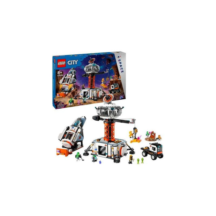 Lego 60434 City Base Espacial Con Plataforma De Lanzamiento