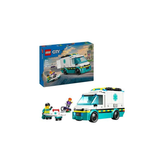 Lego 60451 City Ambulancia, Juguete De Construcción   60451