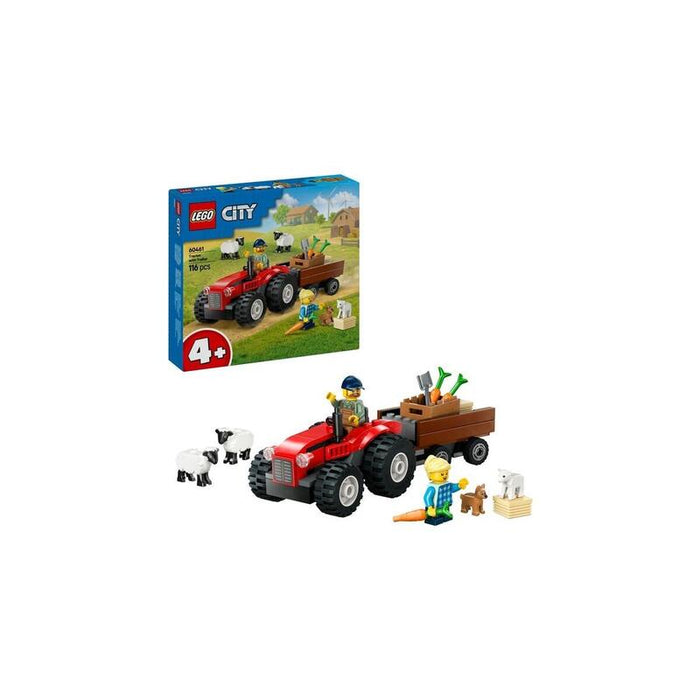 Lego 60461 City Tractor Con Remolque, Juguete De Construcción   60461