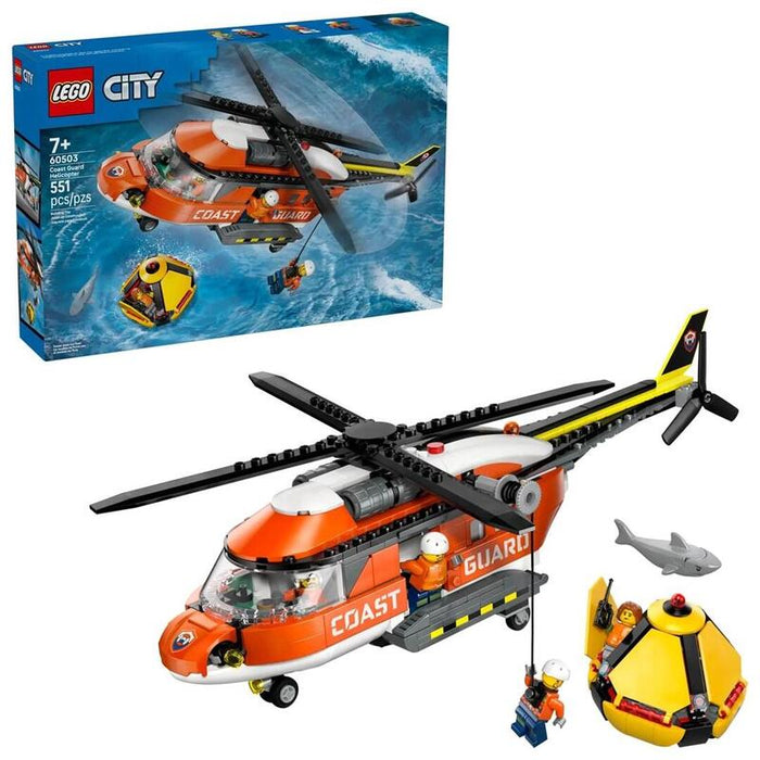 Lego 60503 City Hubschrauber Der Küstenwache 60503