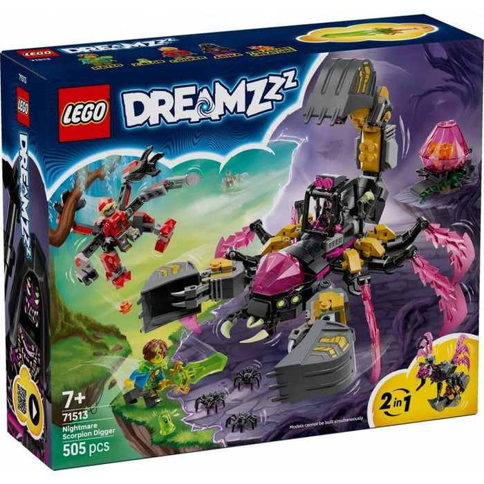 Lego 71513 Dreamzzz Albtraum-Skorpionbagger 71513