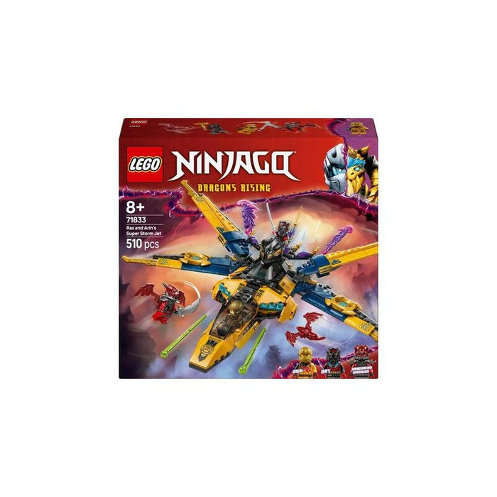 Lego 71833 Ninjago Juguete De Construcción Super Striker De Ra'S Y Arin   71833