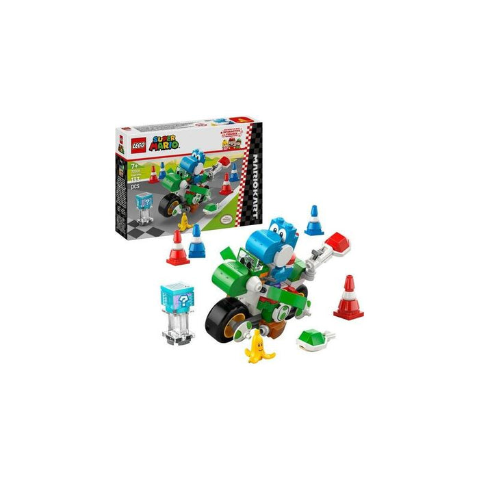 Lego 72031 Super Mario - Mario Kart: Moto Yoshi, Juguete De Construcción   72031