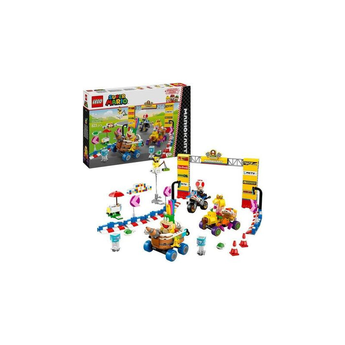 Lego 72036 Super Mario - Mario Kart: Set De Baby Peach Y Grand Pix, Juguete De Construcción   72036