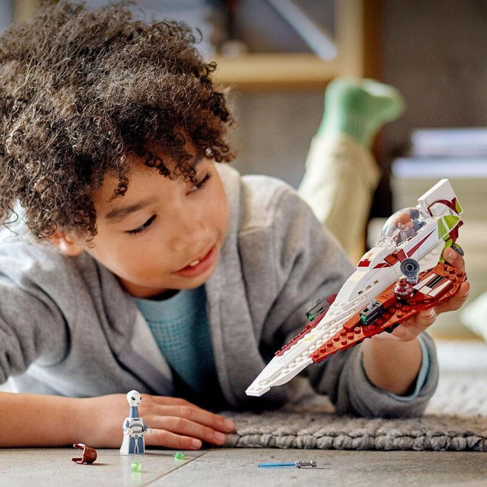 Lego 75333 Star Wars Caza Estelar Jedi De Obi-Wan Kenobi